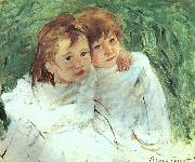 Mary Cassatt The Sisters Norge oil painting reproduction